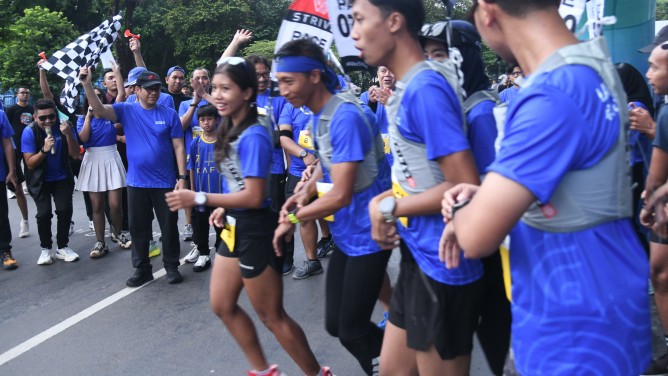 Sebanyak 850 Peserta Antusias Meriahkan Komdigi 5K Fun Run Anti-Judol
