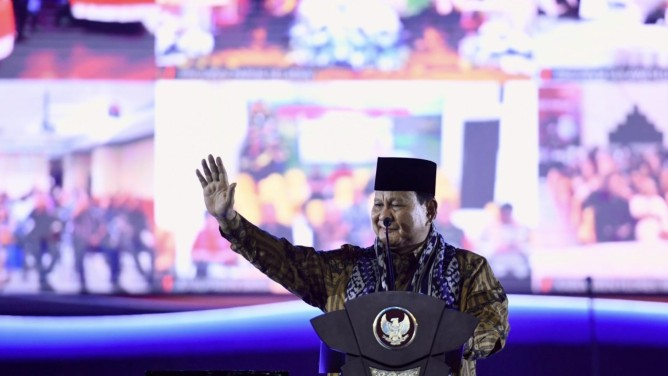 Presiden Tegaskan Komitmen Pemerintahan Bersih dan Berpihak pada Rakyat