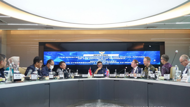 Wujudkan Ketahanan Digital Nasional, Indonesia–Inggris Bangun Kolaborasi Keamanan Siber