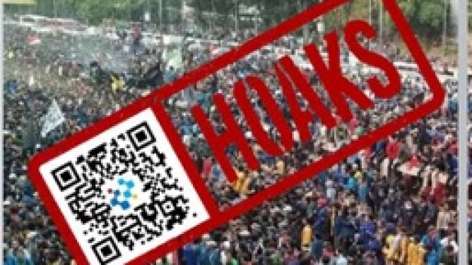 [HOAKS] Tidak Ada Media Nasional yang Meliput Aksi Indonesia Gelap