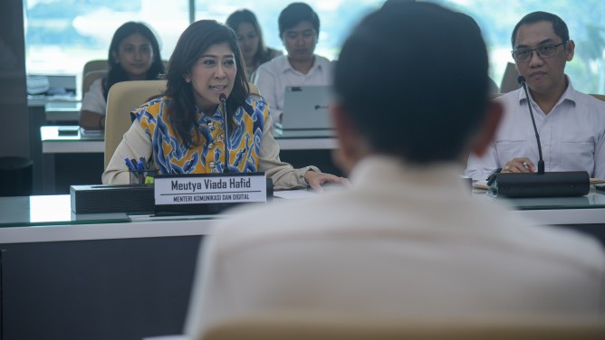Tangani Judi Online, Meutya Hafid: Komdigi Terapkan Teknologi dan Kerja Lintas Sektor