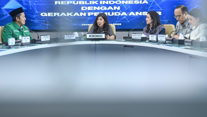 Kemkomdigi dan GP Ansor Kolaborasi Wujudkan Ekosistem Digital Aman dan Ketahanan Pangan