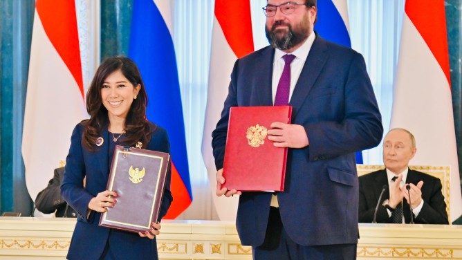 Disaksikan Prabowo–Putin, Menkomdigi Perkuat Diplomasi Digital Lewat MoU dengan Rusia