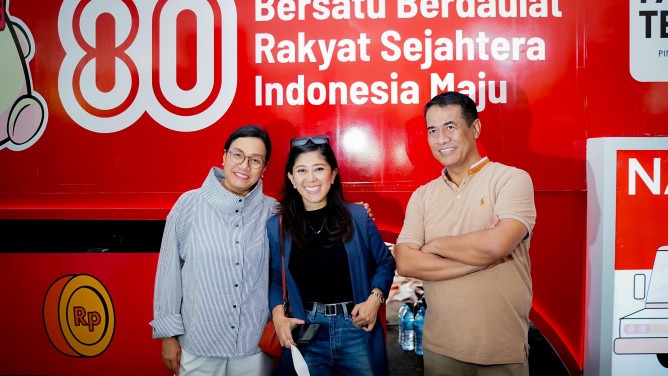 Tinjau Persiapan Karnaval Kemerdekaan, Menkomdigi: Kami Hadirkan Semangat Digitalisasi