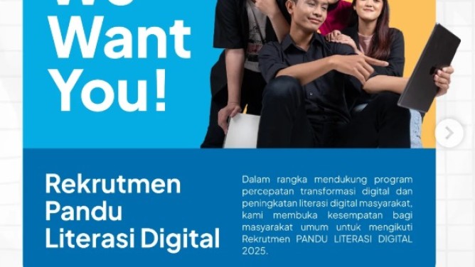 Rekrutmen Pandu Literasi Digital 2025