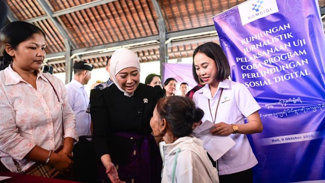 Data Perlinsos Bali Tembus 652.858 KK, Meutya Hafid: Digitalisasi Harus Mudahkan Masyarakat