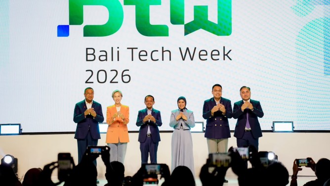 Bali Tech Week 2026 Resmi Dibuka, Meutya Hafid Tegaskan Transformasi Digital yang Terhubung, Tumbuh dan Terjaga