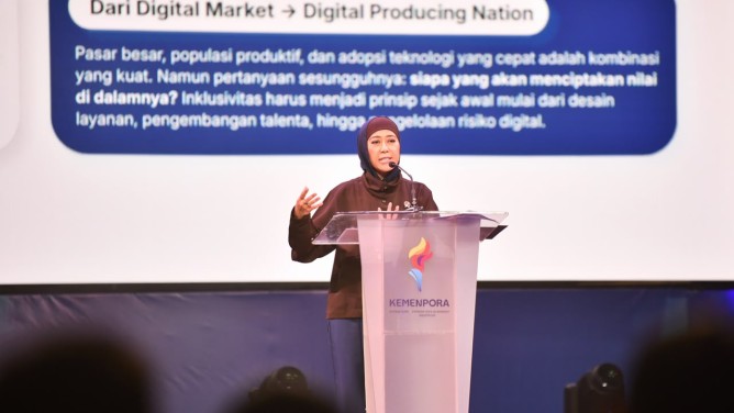 Bicara Digital Leadership, Meutya Hafid: Saatnya Anak Muda Menentukan Arah Pemanfaatan AI