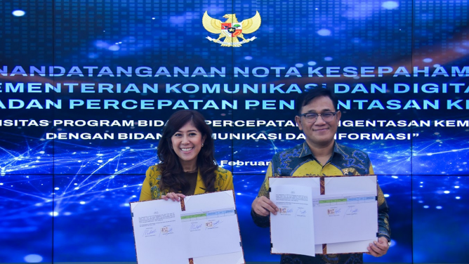 Kemkomdigi-BP Taskin Bangun Sistem Digital agar Bantuan dan Usaha Warga Miskin Tepat Sasaran
