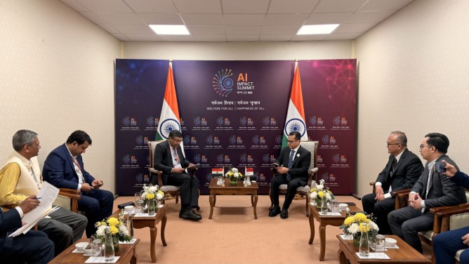 Indonesia-India Perkuat Kemitraan Digital: Wujudkan Ekosistem AI Inklusif dan Berdaulat