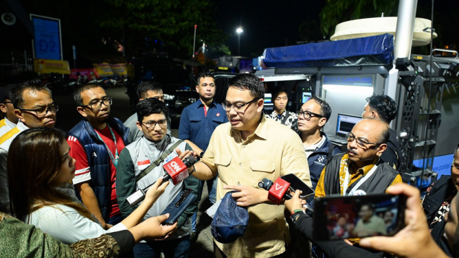 Success Rate 96 Persen, Wamen Angga Pastikan Jaringan di Bakauheni Tetap Andal Saat Arus Balik