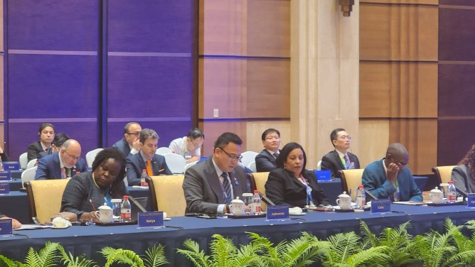 Peran Aktif Indonesia Membangun Fondasi WAICO pada Kegiatan Informal Preparatory Session on The Establishment of WAICO