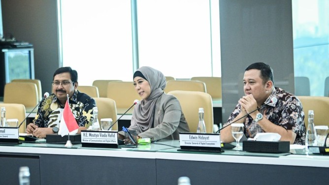 Indonesia-AS Perluas Kerja Sama Digital, Meutya Hafid: Kedaulatan dan Perlindungan Masyarakat Jadi Prioritas